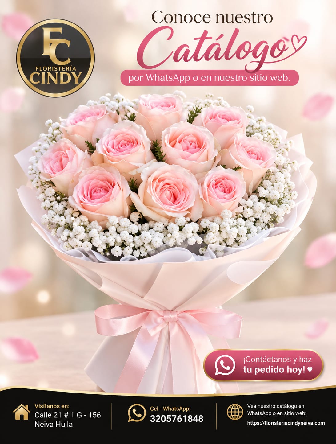 Bouquet, Arreglo de mano